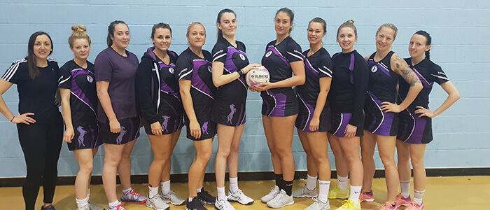 Thoroughbreds Netball CLub ER1 Squad